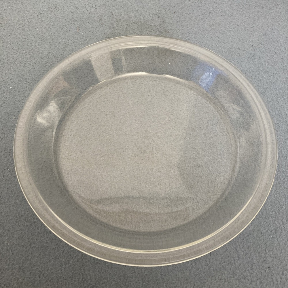 VTG PYREX #209 Clear Glass (Circular Backstamp) 9" (9.5" Edge to Edge) Pie Plate
